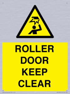 ROLLER DOOR KEEP CLEAR